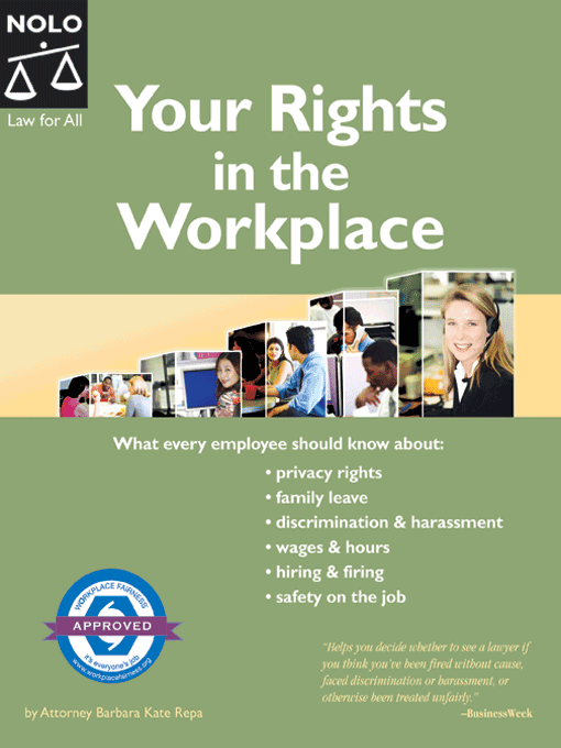 Title details for Your Rights in the Workplace by Barbara Kate Repa - Available
